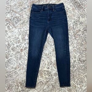 American Eagle Outfitters Dark Blue Skinny Jeans